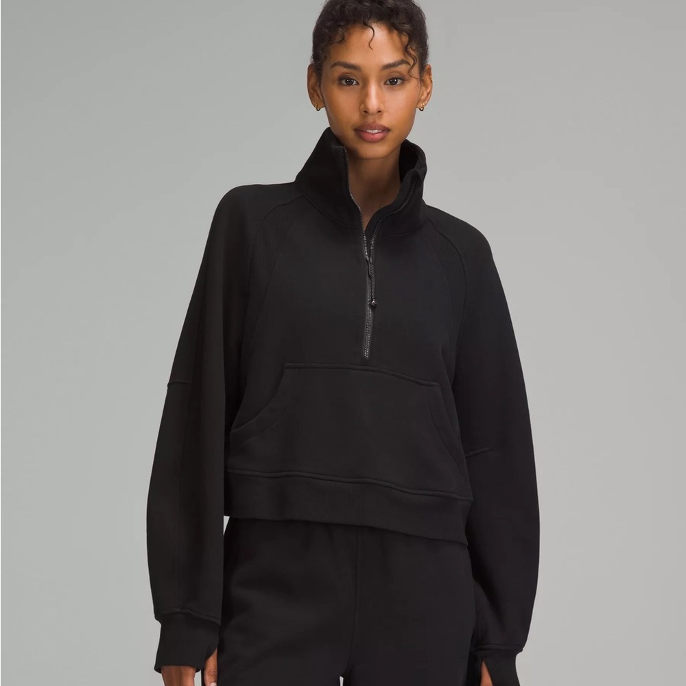 Lululemon Athletica Black Oversized Long Sleeve Hoodie